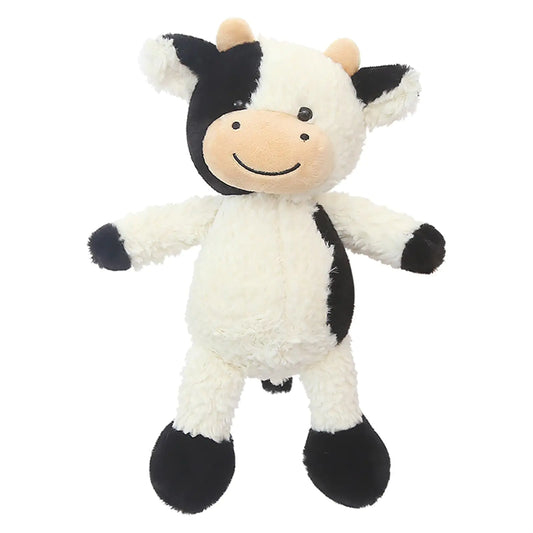 FAYUAKU 9" Kooky Kow Stuffed Animals Plush animal (11.8" Black Cow)